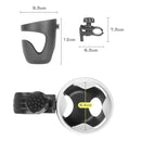 Baby Strollers Universal Multifunctional Bottle Cup Holder(Black)