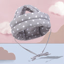 Baby Breathable Anti-fall Head Protective Cap Baby Protective Cap Toddler Bumper Cap, Spec: Gray Star