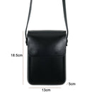 Fashion Versatile Vertical Models Single Shoulder Crossbody Mobile Phone Bag, Color: Black