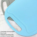 10 PCS Plastic Anti-Slip Kitchen Cutting Board(No. 1 Orange)