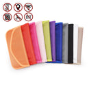 6.5 Inch Cell Phone Signal Shielding Bag Anti-location Isolated Signal RFID Storage Bag(Violet)