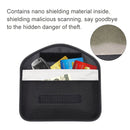 6.5 Inch Cell Phone Signal Shielding Bag Anti-location Isolated Signal RFID Storage Bag(Pink)