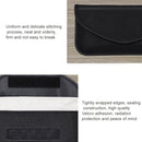 6.5 Inch Cell Phone Signal Shielding Bag Anti-location Isolated Signal RFID Storage Bag(Khaki)