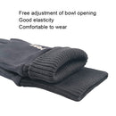 Q35 Suede Men Warm Gloves Touch Screen Sports Cycling Gloves, Size: One Size(Gray)