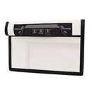 Rolled Edge Cell Phone Tablet RFID Privacy Protection Bag Car Key Signal Shielding Bag(White)