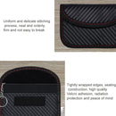 Carbon Fiber RFID Card Case Radiation-Proof Car Key Signal Shielding Bag 10.5 x 6.5cm