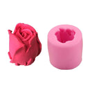 2 PCS Roses Cake Series Silicone Candle Mold Food Grade Baking Tools