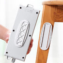 10 PCS Plug-in Wire Finisher Board Holder Wall-mounted Board Router Holder, Style:Oval(White)