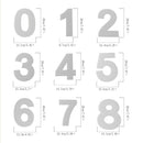 2 PCS Numbers Cake Mold Cake Decorating Tools(5