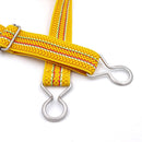 Candy-colored 8-Character Clasp Elastic Braided Belt for Children(Navy Blue)