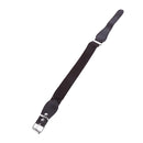 2 PCS Kids Polyester + PU Leather Square Pin Buckle Adjustable Elastic Belt, Length:65cm(Grey)
