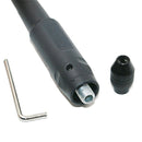 Electric Screwdriver Multifunctional Flexible Shaft Torque Electric Drill Connecting Rod Flexible Shaft With Chuck, Size:3.2mm Shaft, Style:Black Plastic Handle