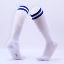 Children Football Socks Boys Soccer Sock Kid Above Knee Plain Socks Long Soccer Stockings Men Over Knee High Sock, Size:Adult Size(Green)