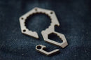 EDC Mini Lightweight Bottle Beer Opener Keyring Pocket Tool Outdoor Camp Hike Utility Gadget Stainless steel