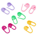 120 PCS Colorful Plastic Sweater Weaving DIY Hand Tool Accessories Pin Mark Buckle
