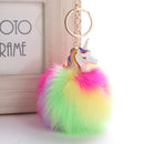 Anime Unicorn With Plush Toy With Keychain Unicorn Key Pendant(12)