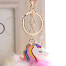 Anime Unicorn With Plush Toy With Keychain Unicorn Key Pendant(12)