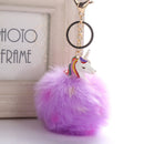 Anime Unicorn With Plush Toy With Keychain Unicorn Key Pendant(13)