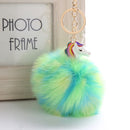 Anime Unicorn With Plush Toy With Keychain Unicorn Key Pendant(16)