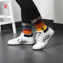 3 Pairs Art Abstraction Creative Pattern Original Sock Fruit Pineapple Fashion Women Funny Sock(1718C)
