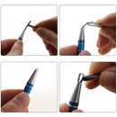 2 PCS Carving Pen Magic Engraving Hair Style Razor Pen Oil Head Nicked Tattoo Pen Scraper
