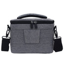 Waterproof DSLR Camera Bag for Nikon Canon SONY Panasonic etc Camera, Size:Large(Black)