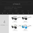 Vintage Square Sunglasses Male UV400 Polarized Lens Sun Glasses(Gold)