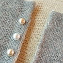 10 PCS Versatile Pearl Stud Buckle Anti-light Collar Buttonigan Shawl Pin Needle Diy Scarf Collar Pin Brooch Pin(Silver)