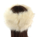 Unisex Winter Imitation Fox Fur Headband Bomber Hat, Size:Lï¼ˆ58-60cmï¼‰(Red)