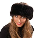 Unisex Winter Imitation Fox Fur Headband Bomber Hat, Size:Lï¼ˆ58-60cmï¼‰(Navy)