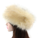 Unisex Winter Imitation Fox Fur Headband Bomber Hat, Size:Lï¼ˆ58-60cmï¼‰(Navy)