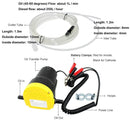 12V 60W Oil / Crude Oil Fluid Sump Extractor Scavenge Exchange Transfer Pump Suction Transfer Pump + Tubes for Auto Car Boat Mot