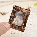 2 PCS Creative Metal Vintage Photo Frame(Gray Square)