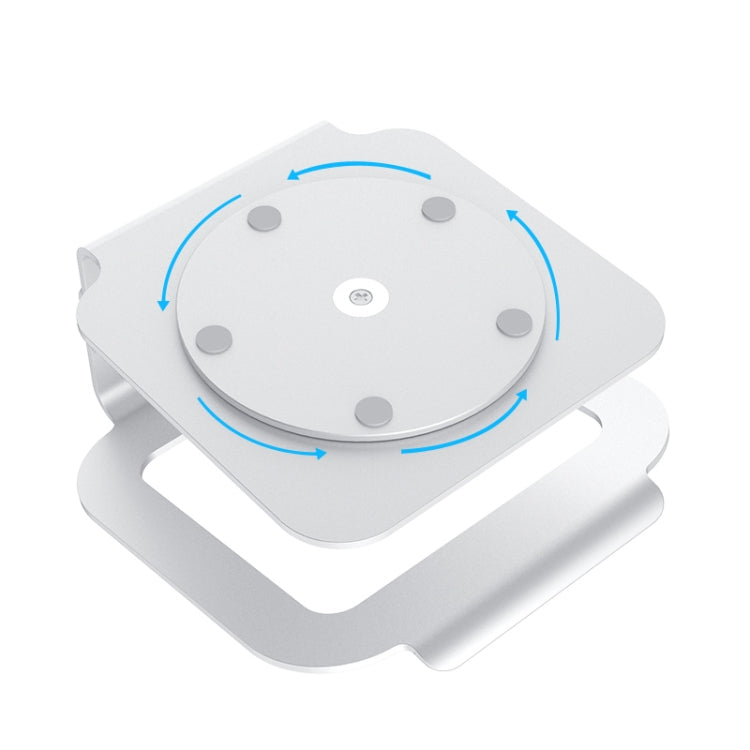 Height Adjustable Aluminum Alloy Laptop Cooling Stand 360 Rotation Ergonomic 10-17 inch Notebook Holder for MacBook Air Pro