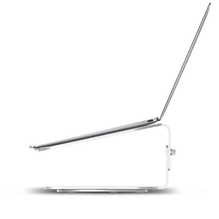Height Adjustable Aluminum Alloy Laptop Cooling Stand 360 Rotation Ergonomic 10-17 inch Notebook Holder for MacBook Air Pro
