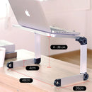 Universal 360 Degree Adjustment Folding Aluminum Alloy Laptop Stand(Black)