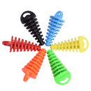 Motorcycle Exhaust Pipe Motocross Tailpipe PVC Air-bleeder Plug Exhaust Silencer Muffler Wash Plug Pipe Protector(Red)