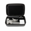 OS-B153 Portable Diamond Texture PU Leather Storage Bag for DJI Osmo Mobile 3, Size:24.6x17.1x8.1cm