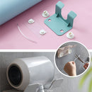 Bathroom Hair Dryer Rack Wall-mounted Hair Dryer Simple Rack(Light Grey)