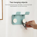 Bathroom Hair Dryer Rack Wall-mounted Hair Dryer Simple Rack(Light Grey)