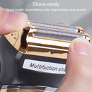 Surker SK-903 Three-in-one LCD Digital Display USB Charging Electric Shaver / Hair Clipper / Nose Hair(Black)