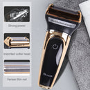 Surker SK-903 Three-in-one LCD Digital Display USB Charging Electric Shaver / Hair Clipper / Nose Hair(Golden)