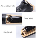 Surker SK-903 Three-in-one LCD Digital Display USB Charging Electric Shaver / Hair Clipper / Nose Hair(Golden)