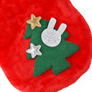 Christmas Dog Clothes for Small Dogs Santa Dog Costume Winter Pet Coats, Color:Red(M)