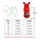 Christmas Dog Clothes for Small Dogs Santa Dog Costume Winter Pet Coats, Color:Red(M)