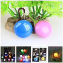 LED Flashlight Dog Cat Collar Glowing Pendant Luminous Bright Decoration Collars(Green)