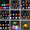 LED Flashlight Dog Cat Collar Glowing Pendant Luminous Bright Decoration Collars(Green)