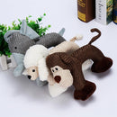 3 PCS BU812 Dog Chew Toys Bite Resistant Dog Squeaky Interactive Pets Supplies(Monkey)