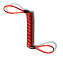 Alarm Disc Lock Security Anti Thief Motorbike Wheel Disc Brake Spring Cable(Red)