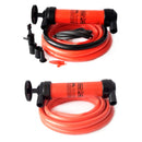 Manual Oil Pumping Pipe for Car Oil Transfering Oiling pumping Liquid Water Chemical Transfer Inflatable Pump(Red)